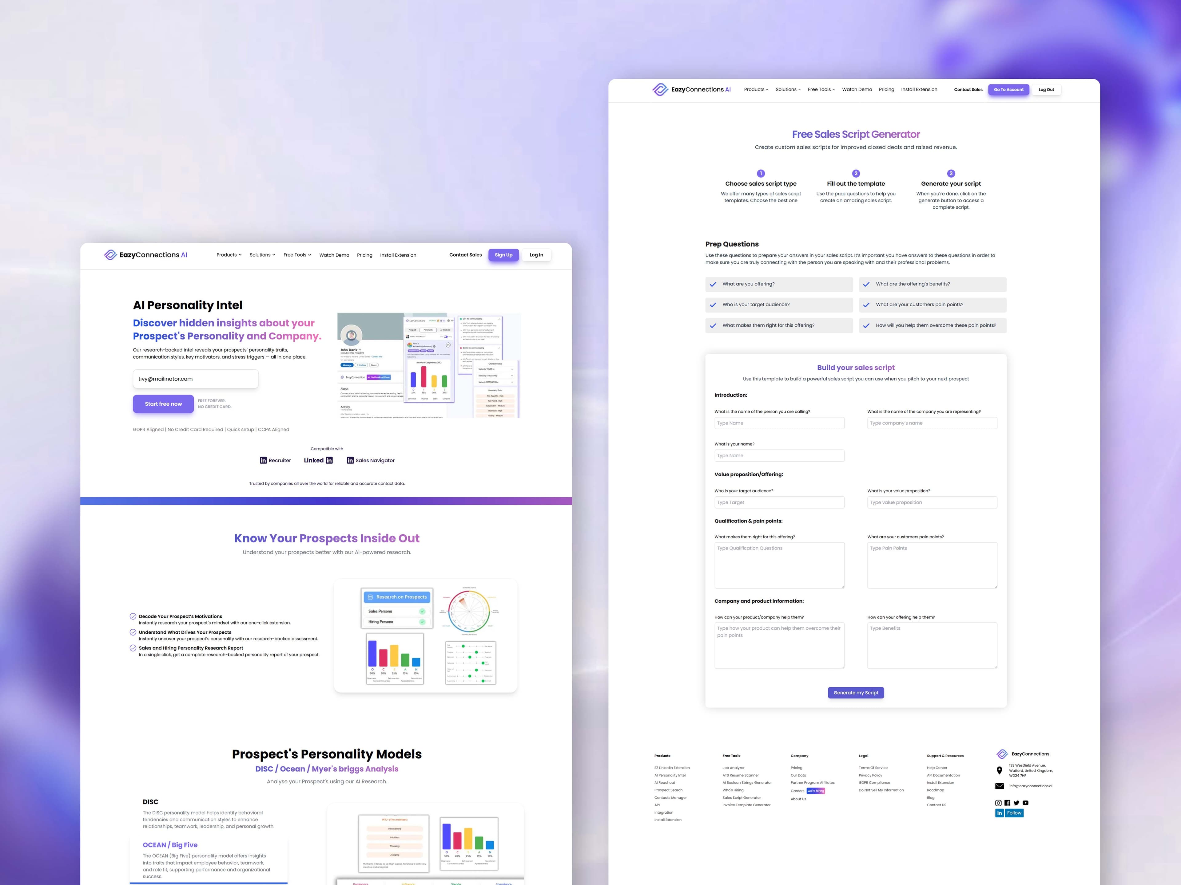 Research a prospect before you reach out